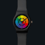 Color Wheel Artist Watch<br><div class="desc">Spectrum Color Wheel Watch for Artists</div>