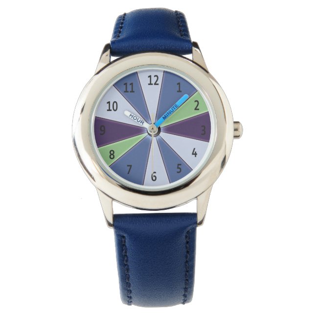 Color Wheel Blue Watch (Front)