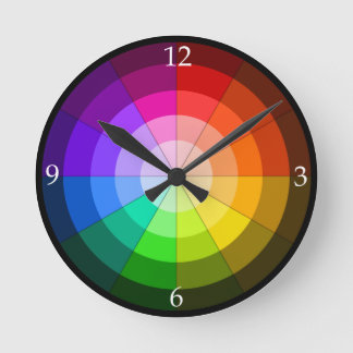 Color Wheel Clock