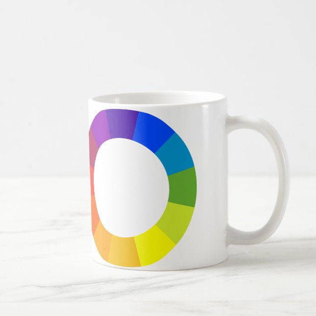 color wheel coffee mug (Right)