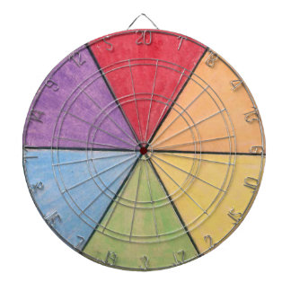 Color Wheel Dart Boards | Zazzle