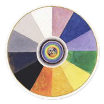 Color Wheel ,Fine Abstract Art