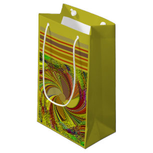 "Color Wheel Gone Askew" (Small) Gift Bag