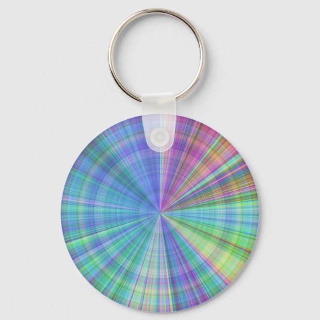 color wheel intense color varitations keychain (Front)