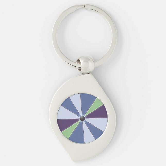Color Wheel Keychain (Front)