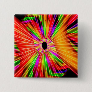 Color Wheel Pinback Button