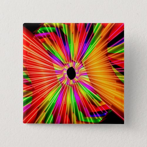 Color Wheel Pinback Button