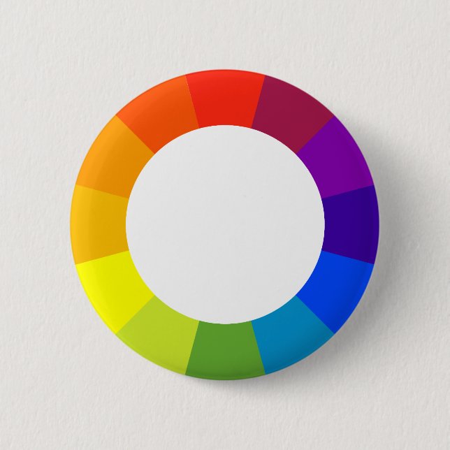 color wheel pinback button (Front)
