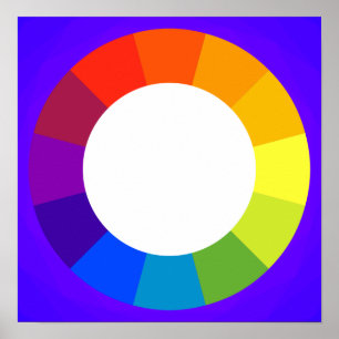 Color Wheel Poster