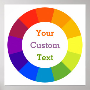 Color Wheel Poster