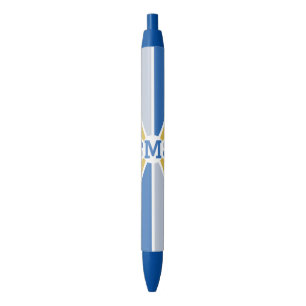 Color Wheel / Rays custom monogram pens