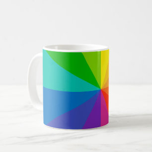 color wheel theory school science hue disc light r coffee mug
