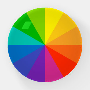 color wheel theory school science hue disc light r paperweight