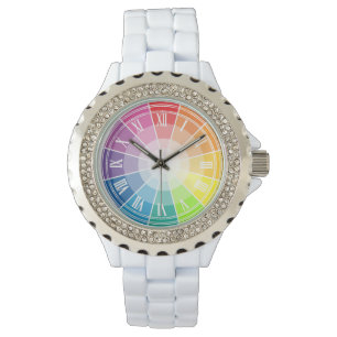 Color wheel watch