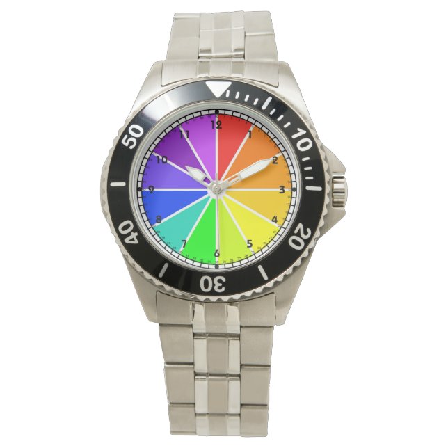 Color Wheel Watch Design (Front)
