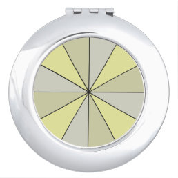 Color Wheel Yellow Makeup Mirror