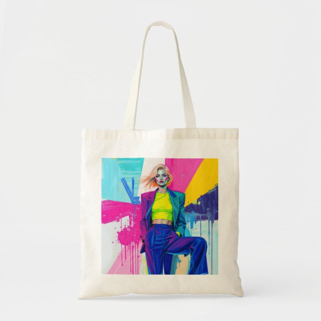 "Color Whisper – Everyday Tote" Tote Bag (Front)