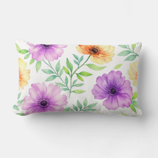 "Color Whisper – Fantasy Pillowcase" Lumbar Pillow