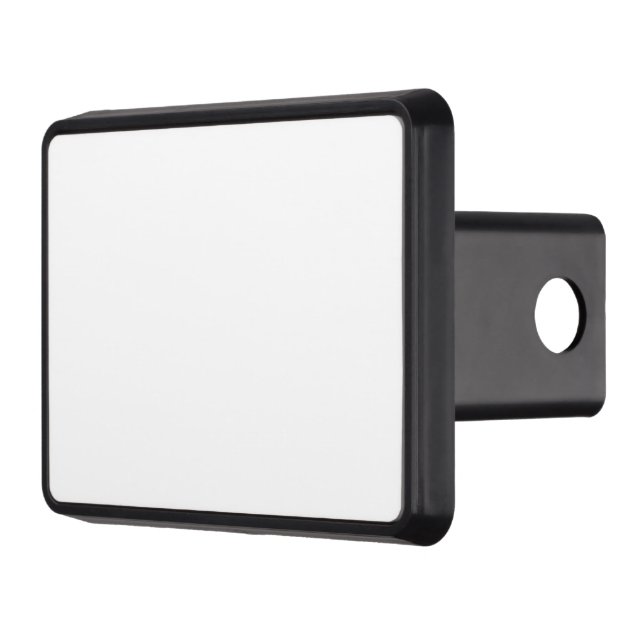 color white hitch cover (Left)