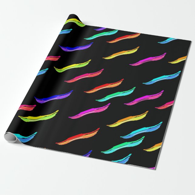 Color Wind Wrapping Paper (Unrolled)
