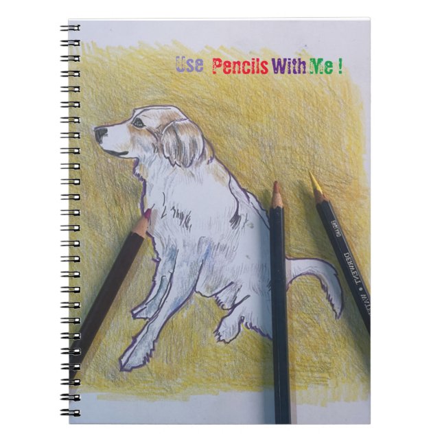 Color With Me Pyrenees Notebook (Front)