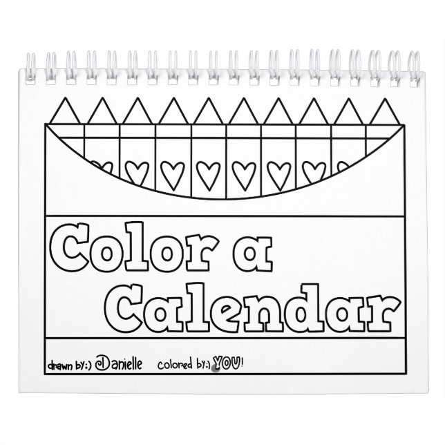 Color Your Calendar 2nd Edition (Cover)