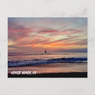 Color Your Dreams - Venice Beach, CA Postcard