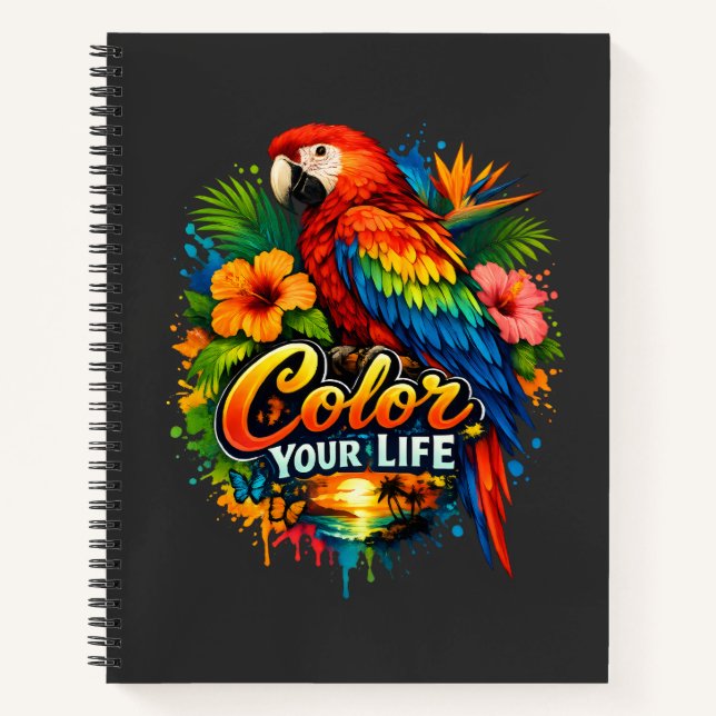 Color Your Life Notebook (Front)