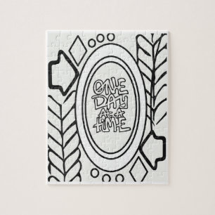 Color your own adult coloring teen jigsaw puzzle