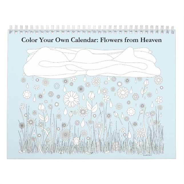 Color Your Own Calendar (Cover)