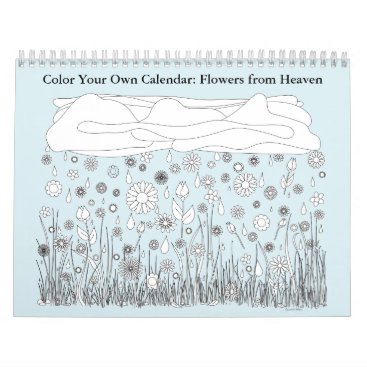 Color Your Own Calendar
