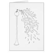 Color Your Own Card - Singing Bird (Front)