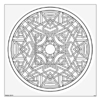 Color Your Own Coloring Book Design Abstract