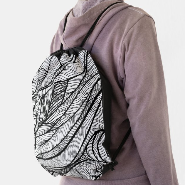 Color your shop own drawstring backpack