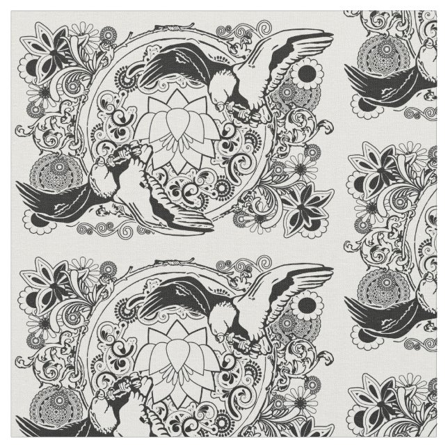 Color your own fabric (Close Up)