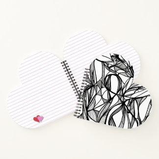 Color Your Own Heart Notebook #2: coloring DIY fun