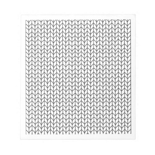 COLOR YOUR OWN Knitting 55x6 Notepad 