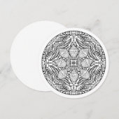 Color Your Own Mandala Cupcake (Front/Back)