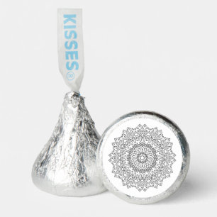 Color Your Own MANDALA - DIY Coloring Book 4 Hershey®'s Kisses®