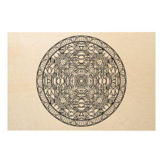 Color Your Own Mandala Drawing Mandalas Painting Wood Wall Decor