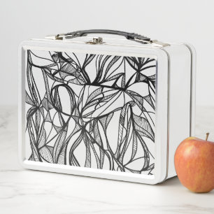 Color Your Own Metal Lunchbox: DIY coloring fun Lunch Box