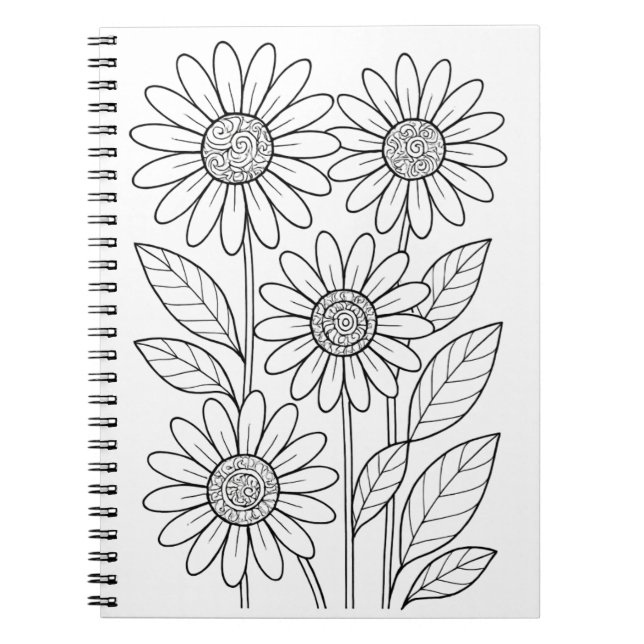 Color Your Own  Notebook (Front)