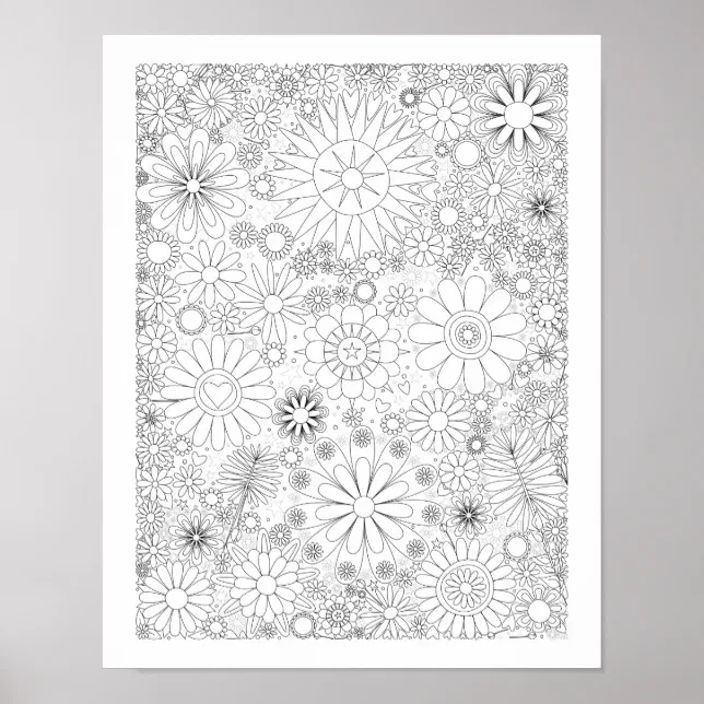 Color Your Own Poster | Zazzle