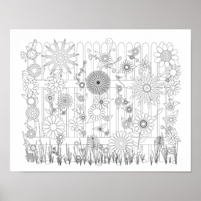 Color Your Own Poster (Front)