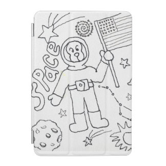 Color Your Own Space iPad Mini Cover