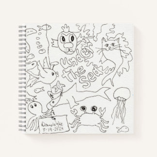 Color Your Own -"Under the Sea" Notebook