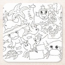 Color Your Own -"Under the Sea"