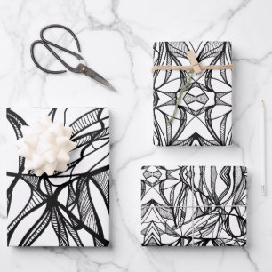 Color Your Own Wrapping Paper #2 Flat Sheet Set