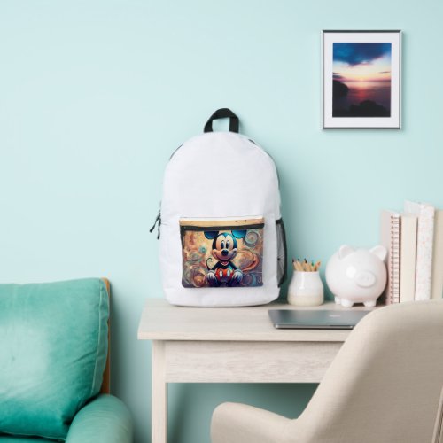 Color Your World Doodle Dynamo  Printed Backpack