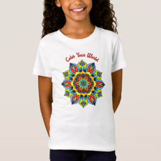 Color Your World Mandala Children's T-Shirt